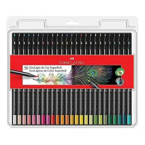 Colores Faber Castell Lápices Super Soft 50 Colores