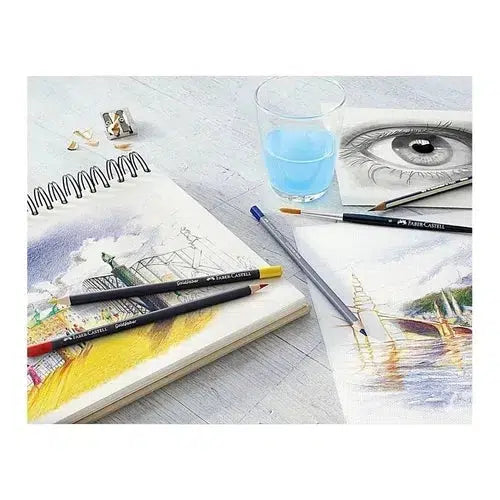 Faber Castell Lápices Colores Acuarelables Goldfaber Aqua 12