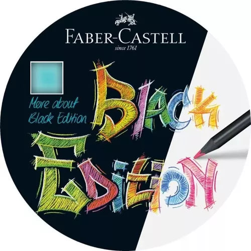 Faber Castell Lápices De Colores  Black Edition Super Soft 50 Colores