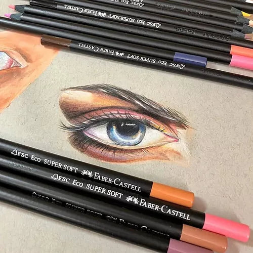 Faber Castell Lápices De Colores  Black Edition Super Soft 50 Colores