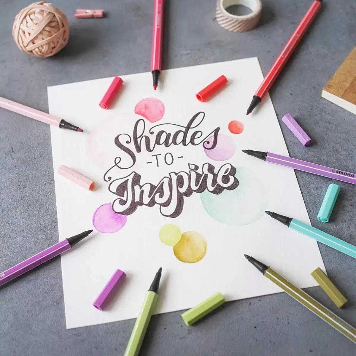 Rotulador Stabilo Pen 68 Pastel 1 Mm Estuche Con 8 Colores