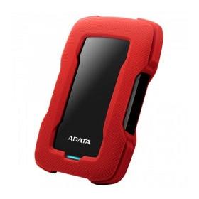 Disco Duro Externo Adata HD330 2.5'', 2TB, USB 3.1, Rojo/Negro, A Prueba de Golpes - para Mac/PC