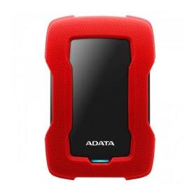 Disco Duro Externo Adata HD330 2.5'', 2TB, USB 3.1, Rojo/Negro, A Prueba de Golpes - para Mac/PC