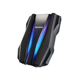 Disco Duro Externo Adata HD770G RGB 2.5", 1TB, USB, Negro, A Prueba de Agua, Polvo y Golpes