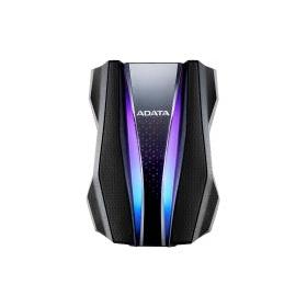 Disco Duro Externo Adata HD770G RGB 2.5", 1TB, USB, Negro, A Prueba de Agua, Polvo y Golpes
