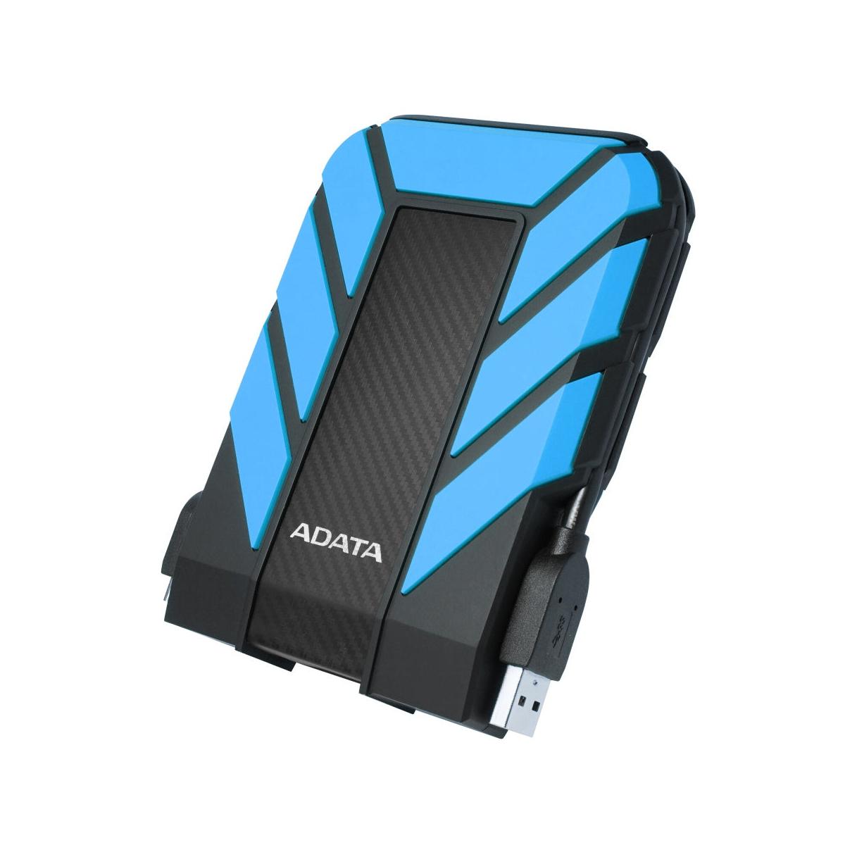 Disco Duro Externo Adata HD710 Pro 2.5", 1TB, USB 3.0, Negro/Azul, A Prueba de Agua y Golpes - para Mac/PC