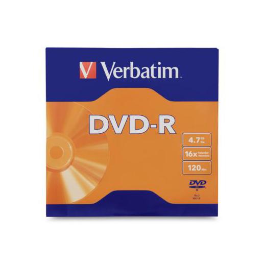 Verbatim Disco Vírgen para DVD, DVD-RW, 16x, 4.7GB, 1 Pieza