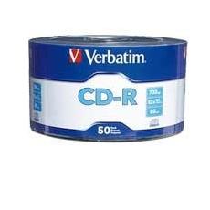 Verbatim Torre de Discos Virgenes para CD, CD-R, 50 Discos (97488)