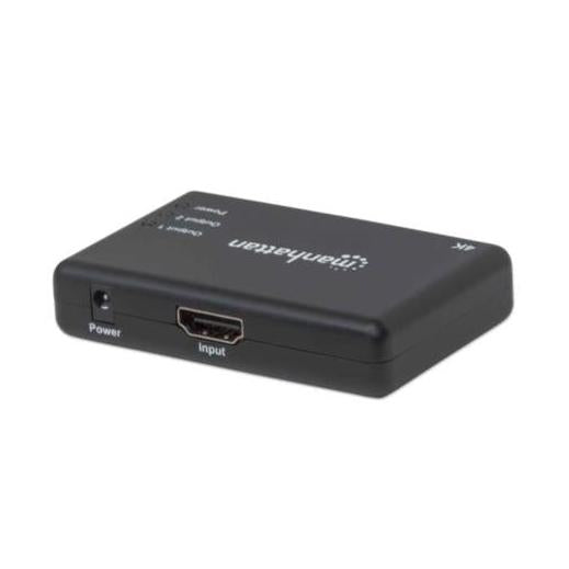 Manhattan Divisor de Video HDMI, 2x HDMI, Negro