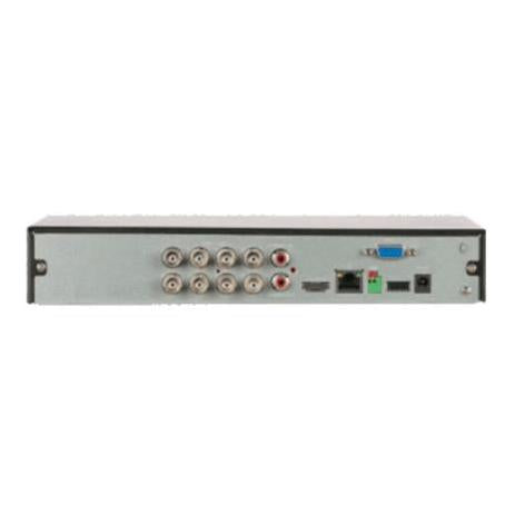 CAMARA DAHUA DVR 8 Canales 4k/ WizSense/ H.265+/ 8 Canales +8 IP/ Hasta 16 Canales IP/ 2 Canales de Reconocimiento Facial/ SMD Plus/ Codificacion con IA/ 1 Sata de Hasta 16 TB/ Soporta CVI/AHD/TVI/ CVBS e IP/ IoTyPOS