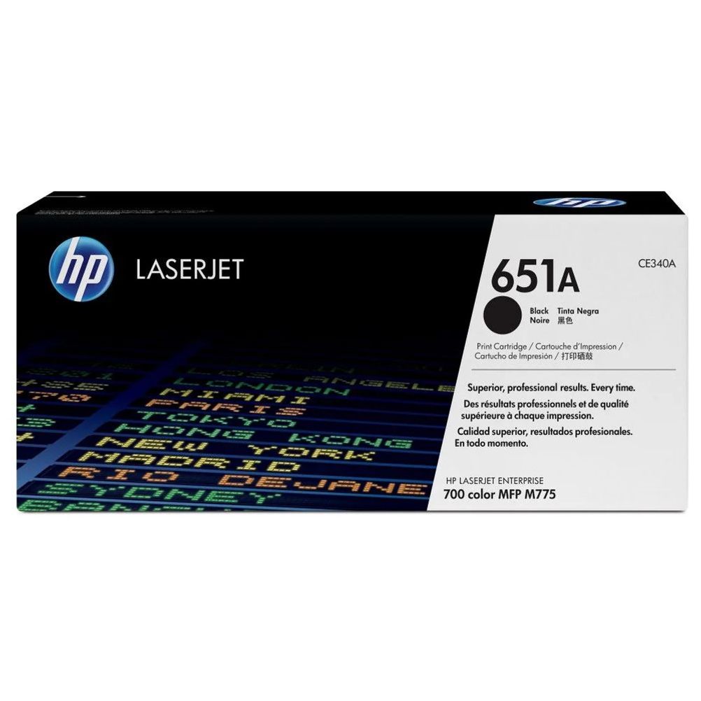 Cartucho de Toner HP 651A Negro 13500 Pagina(s) HP LaserJet Enterprise M775