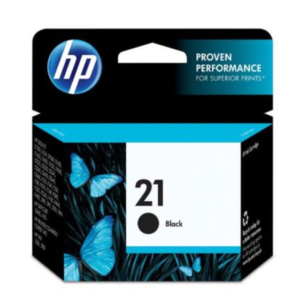 Cartucho De Tinta HP 21 Negro