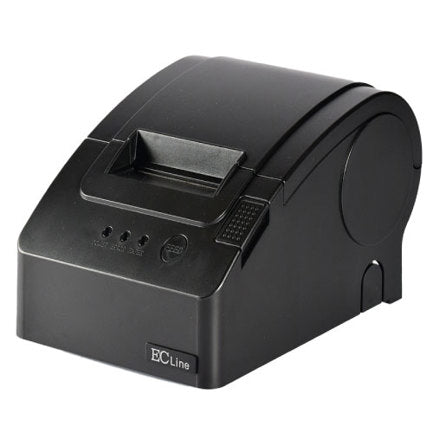 EC Line EC-PM-58110, Impresora de Tickets, Térmica Directa, USB/Serial, Cortador Manual, Negro