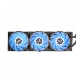 Xzeal XZ411 360 Enfriamiento Líquido para CPU, 3x 120mm, hasta 2200RPM, Negro