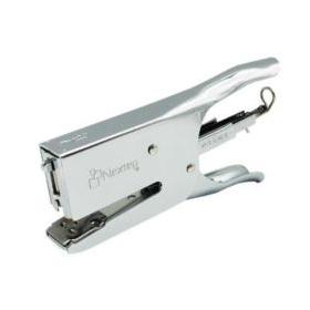 Nextep Engrapadora NE-108, Tira Completa, hasta 30 Hojas, Plata