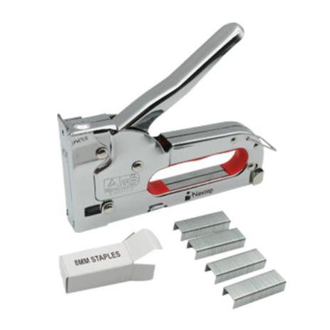 Engrapadora Nextep Manual Tipo Pistola Metálica Tira Completa