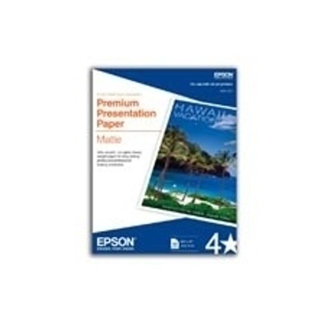 Papel fotografico Epson s041568 Impresora de inyeccion de Tinta tamano carta doble cara tipo semi brilloso color blanco 50 hoja