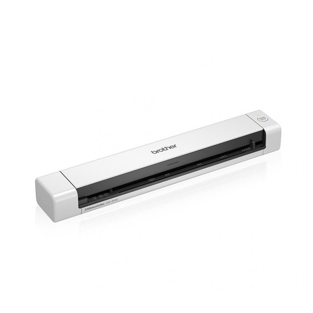 Escáner Portátil Brother Ds640, 1200 X 1200 Dpi, Escáner Color, Usb 3.0, Negro/Blanco