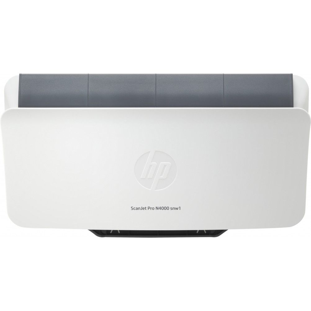 Escáner HP Scanjet Pro N4000 Snw1, 600 X 600 Dpi, Escáner Color, Escanadeo Dúplex, Usb, Negro/Blanco 6Fw08A
