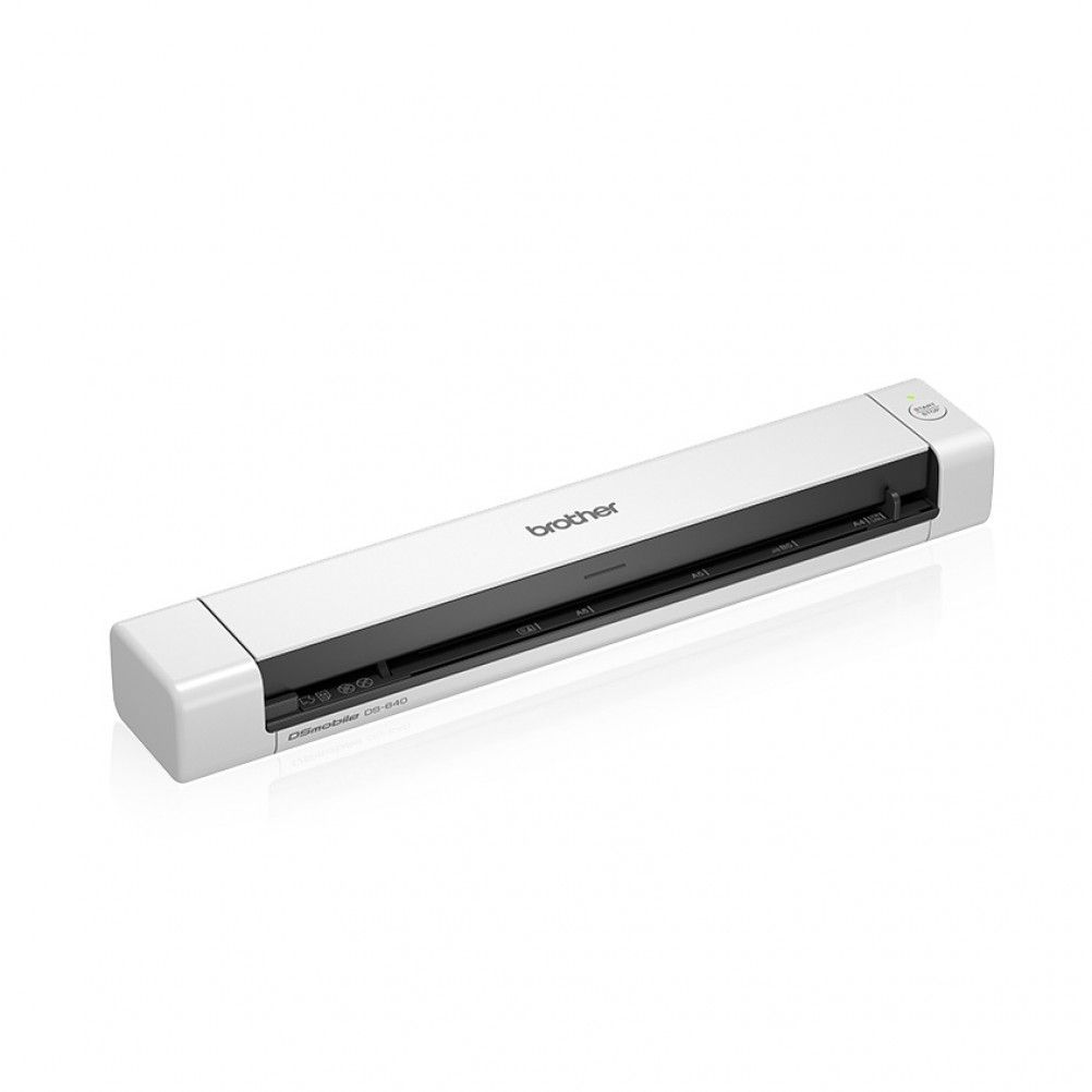 Escáner Portátil Brother Ds640, 1200 X 1200 Dpi, Escáner Color, Usb 3.0, Negro/Blanco