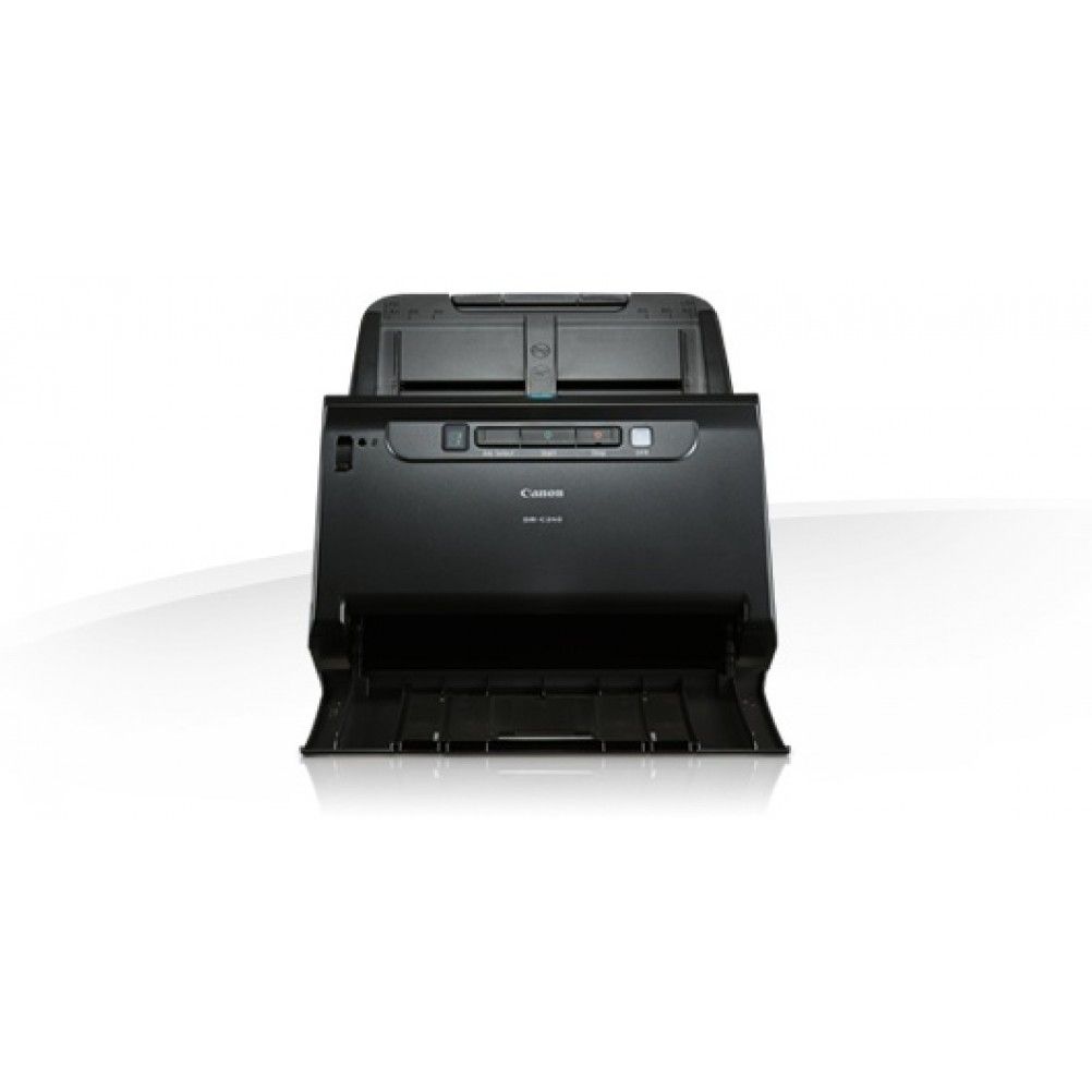 Escáner CANON IMAGEFORMULA DR-C240, 600 X 600 DPI, ESCÁNER COLOR, ESCANEADO DÚPLEX, USB 2.0, NEGRO 0651C002