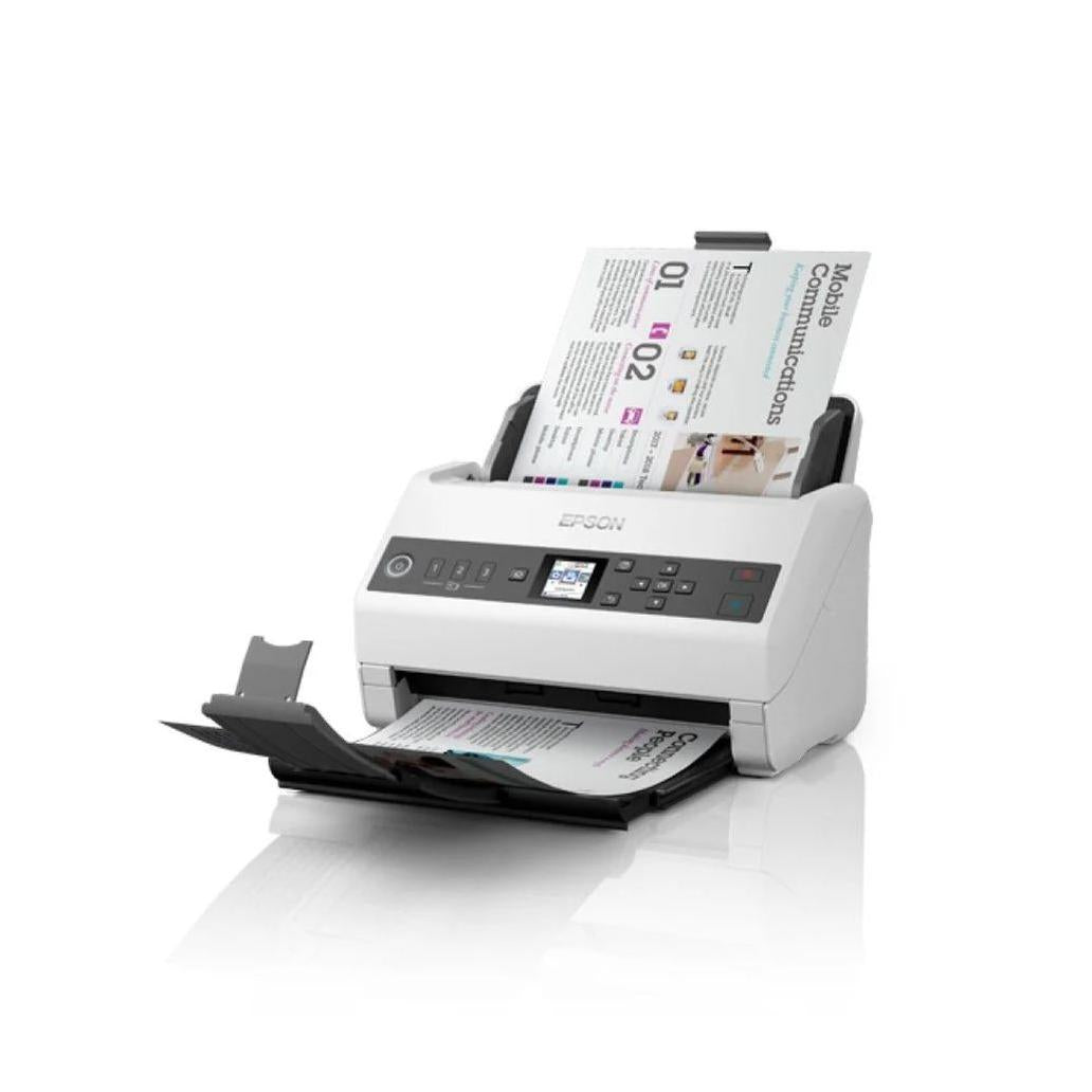 Escáner Epson DS-730N 600 x 600 DPI Dúplex Ethernet USB 2.0 Negro, Gris