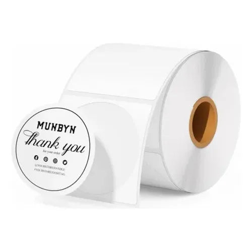 Etiquetas Térmicas Circulares Munbyn 2 Color 750 Unidades