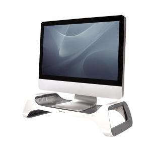 Fellowes Base para Monitor I-Spire Series, hasta 11kg, Gris/Blanco