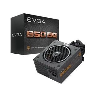 Fuente de Poder EVGA 850 BQ 80 PLUS Bronze, 24-pin ATX, 140mm, 850W