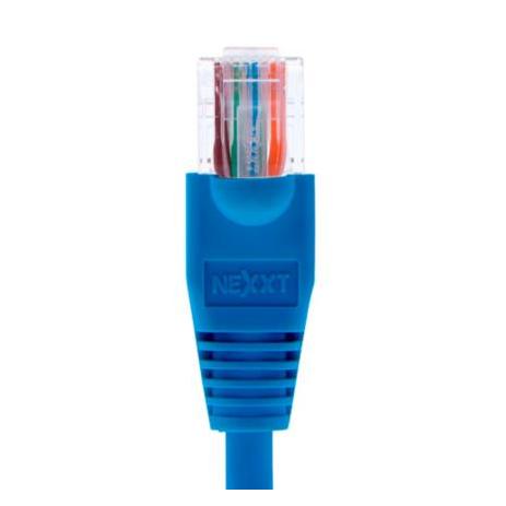 Cable de Conexión Red Nexxt Solutions Cat5e 100 MHz 3.05m 24 AWG Color Azul