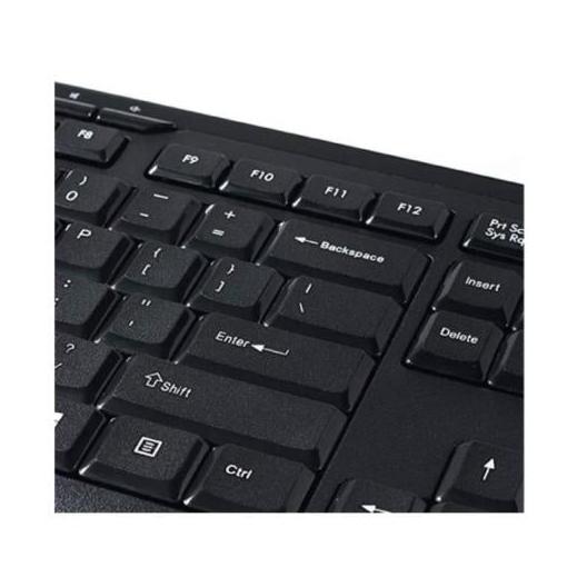 Kit de Teclado y Mouse Verbatim 99779, RF Inalámbrico, Negro (Ingles)