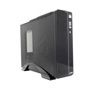 Gabinete Acteck Bern Slim TD-510, Mini-Tower, Micro-ATX/Mini-ITX, USB 3.0, con Fuente de 500W, sin Ventiladores Instalados, Negro