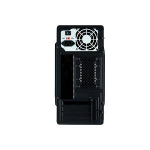 Gabinete Acteck Delta, Micro-Tower, Micro-ATX/Mini-ITX, USB 2.0/3.0, con Fuente de 500W, sin Ventiladores Instalados, Negro