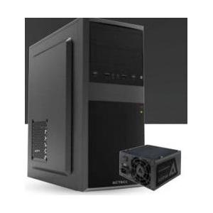 Gabinete Acteck Kiruna II GM420, Midi-Tower, ATX/Micro-ATX/Mini-ATX, USB 2.0, con Fuente 500W, sin Ventiladores Instalados, Negro