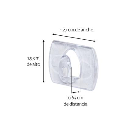 Clips para Luces 3M Command 4 Transparentes 4 Pieza(s)