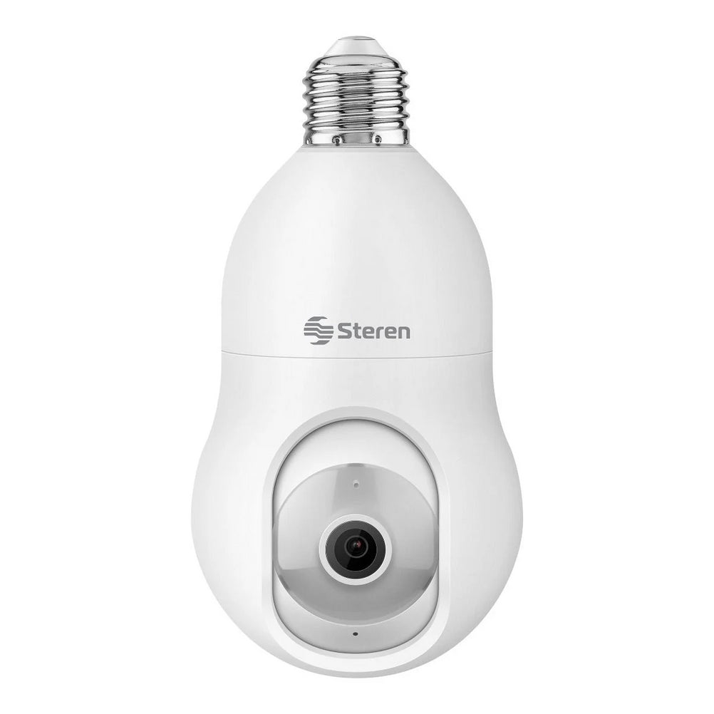 Cámara de Seguridad IP Steren CCTV-238 3MP Resolución (2304x1296) Robotizada Micrófono Integrado Color Blanco Negro