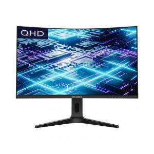 Monitor Gamer Curvo Hyundai HT32CGMBK03 LED 32", Quad HD, G-Sync, 165Hz, HDMI/DisplayPort, Negro