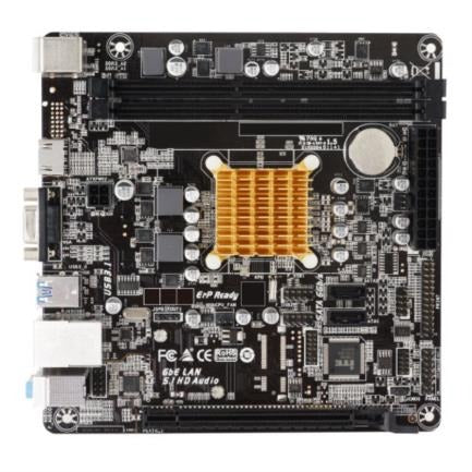 Tarjeta Madre Biostar A68N-2100K Mini-ITX Integrada AMD Beema 16GB DDR3 HDMI para AMD