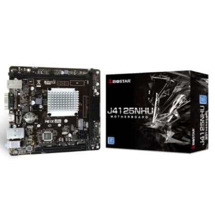 Tarjeta Madre Biostar J4125NHU ITX Integrada Intel J4125 8GB DDR4 HDMI para Intel