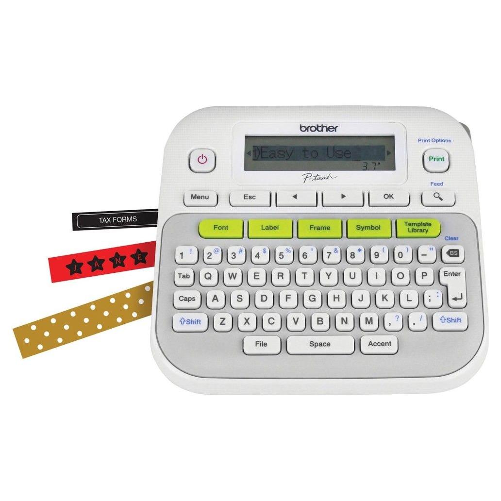 Impresora de Etiquetas Brother PT-D210 Monocromatica Transferencia Térmica Gris