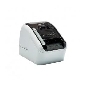 Brother QL800, Impresora de Etiquetas, Térmica Directa, 300 x 600 DPI, USB 2.0, Negro/Gris