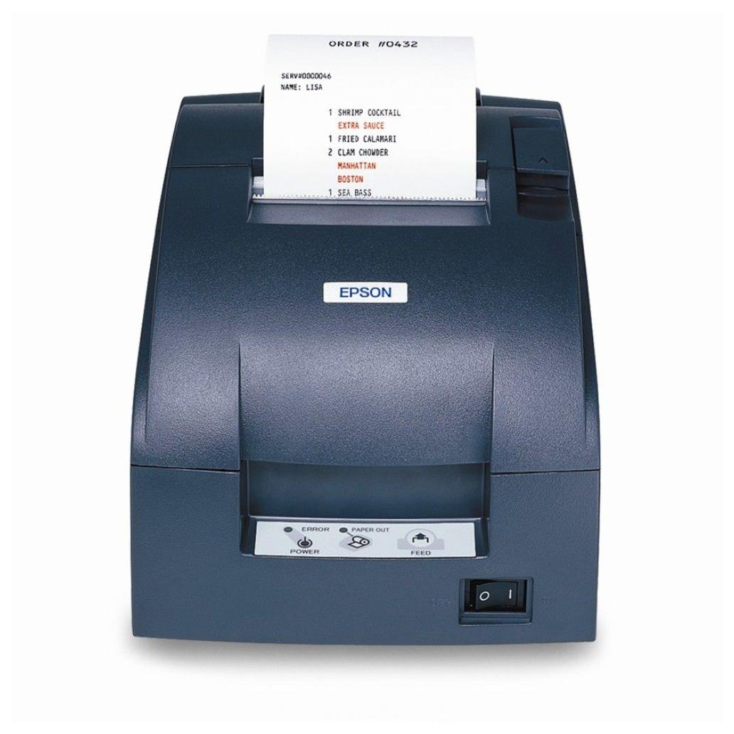 Miniprinter Epson tm u220a matriz de punto rs 232 alambrica negro