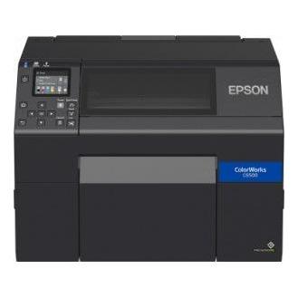 Epson ColorWorks CW-C6500, Impresora de Etiquetas, Inyección, 1200 x 1200DPI, USB 2.0, Negro ― No incluye Tinta Negra, Requiere C13T44B120 y/o C13T44B520, Se Venden por Separado