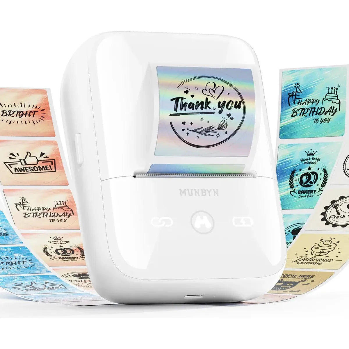 Impresora Portátil Bluetooth Munbyn Fm226 Blanca