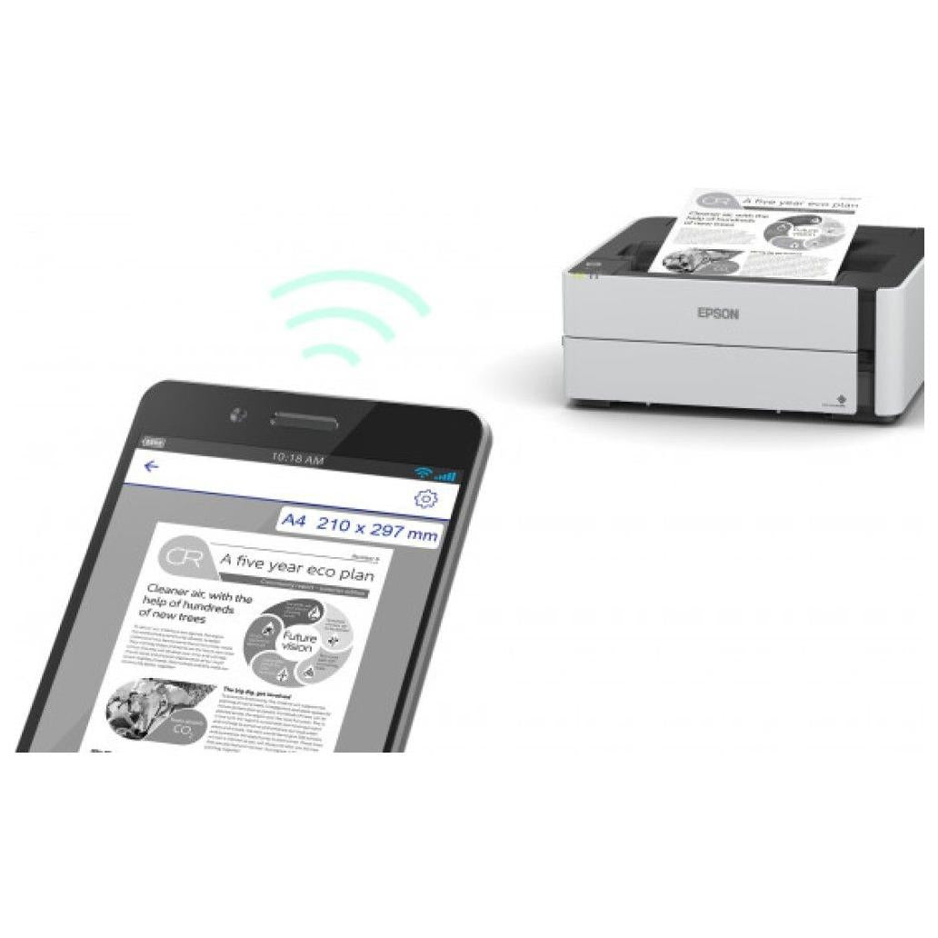 Impresora Epson EcoTank C11CG94301Monocromatica Inyección de Tinta Inalambrica Duplex