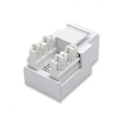 Intellinet 210843 Jack para Telefonía de Impacto, RJ11/12, Blanco