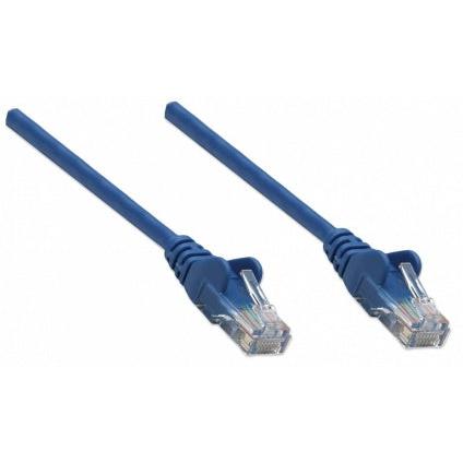 Intellinet Cable Patch Cat6 UTP 100% Cobre, RJ-45 Macho - RJ-45 Macho, 50cm, Azul
