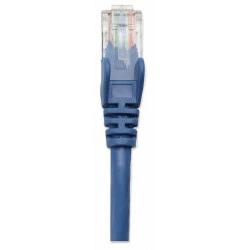 Intellinet Cable Patch Cat6 UTP 100% Cobre, RJ-45 Macho - RJ-45 Macho, 50cm, Azul