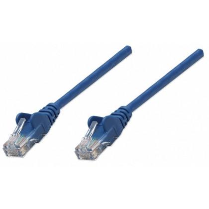 Intellinet Cable Patch Cat6 UTP 100% Cobre, RJ-45 Macho - RJ-45 Macho, 50cm, Azul