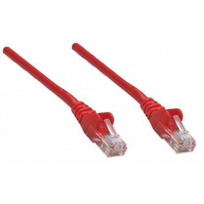 Intellinet Cable Patch Cat6 UTP RJ-45 Macho - RJ-45 Macho, 3 Metros, Rojo